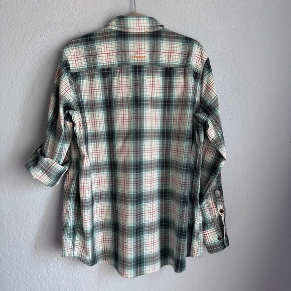Ariat Women’s Rebar Plaid Button Up Adjustable Long Sleeves Plus Size Shirt - Picture 10 of 10